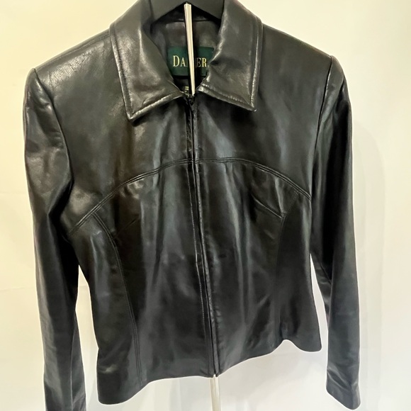 Danier Jackets & Blazers - Danier Women's Black Leather Jacket